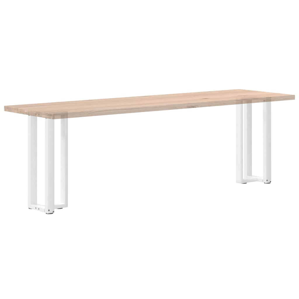 Noge za konzolni stol T-oblika 2 kom Bijele 38x25x(72-73) cm Čelik