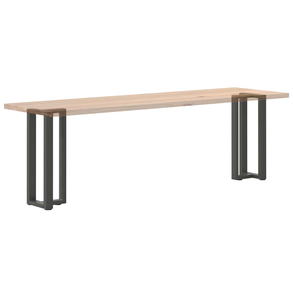 Noge za konzolni stol T-oblika 2 kom antracit 38x25x(72-73) cm čelik