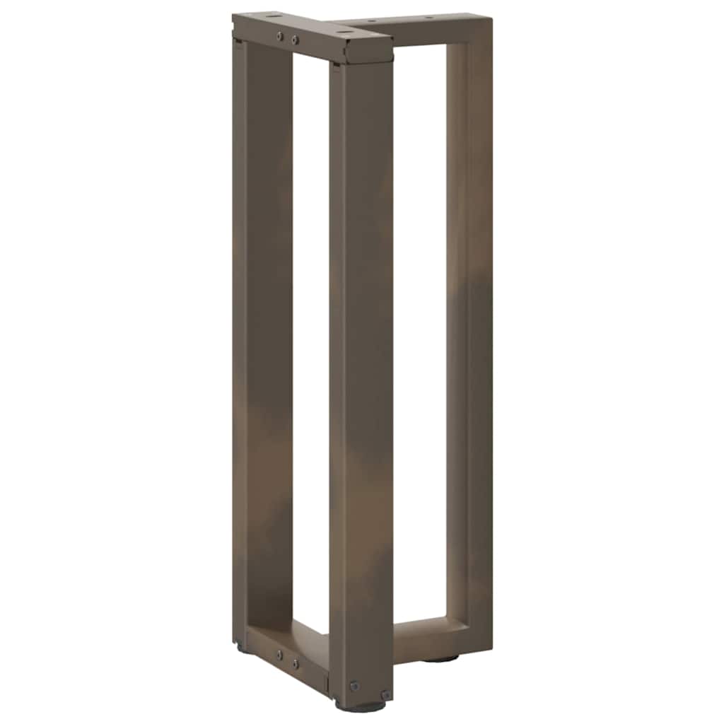 Noge za konzolni stol T-oblika 2 kom Crne 38x25x(72-73) cm Čelik