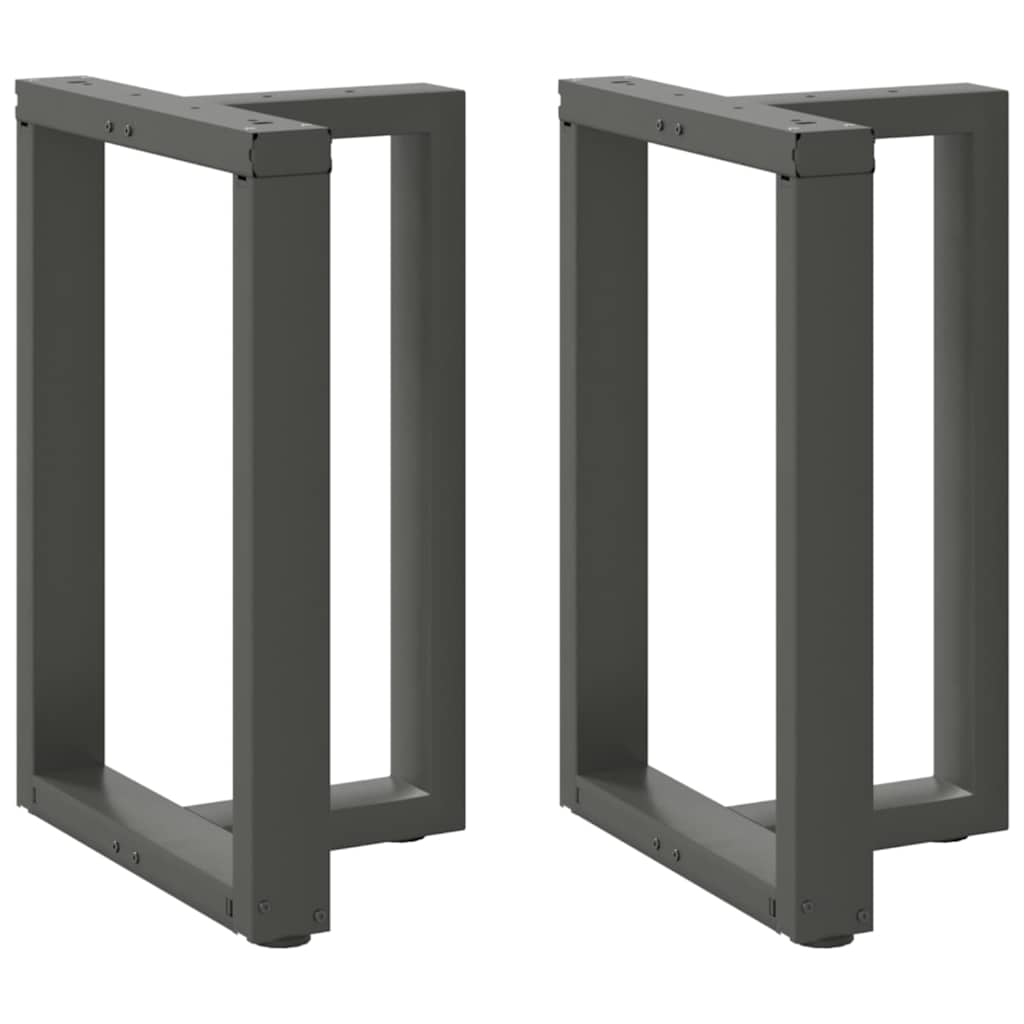 Noge za blagovaonski stol T-oblika 2 kom antracit 50x35x(72-73) cm čelik