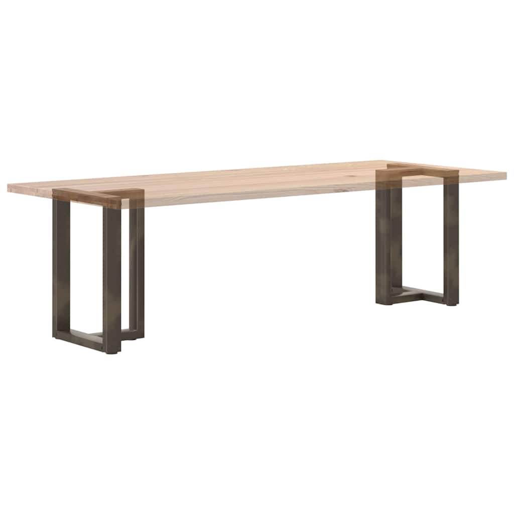 Noge za blagovaonski stol T-oblika 2 kom Crne 50x35x(72-73) cm Čelik