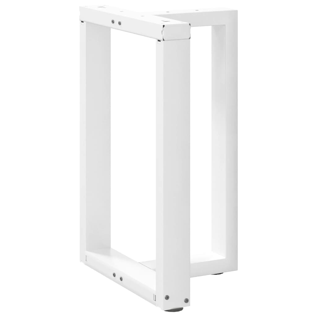 Noge za blagovaonski stol T-oblika 2 kom Bijele 60x35x(72-73) cm Čelik