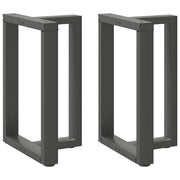 Noge za blagovaonski stol T-oblika 2 kom antracit 60x35x(72-73) cm čelik