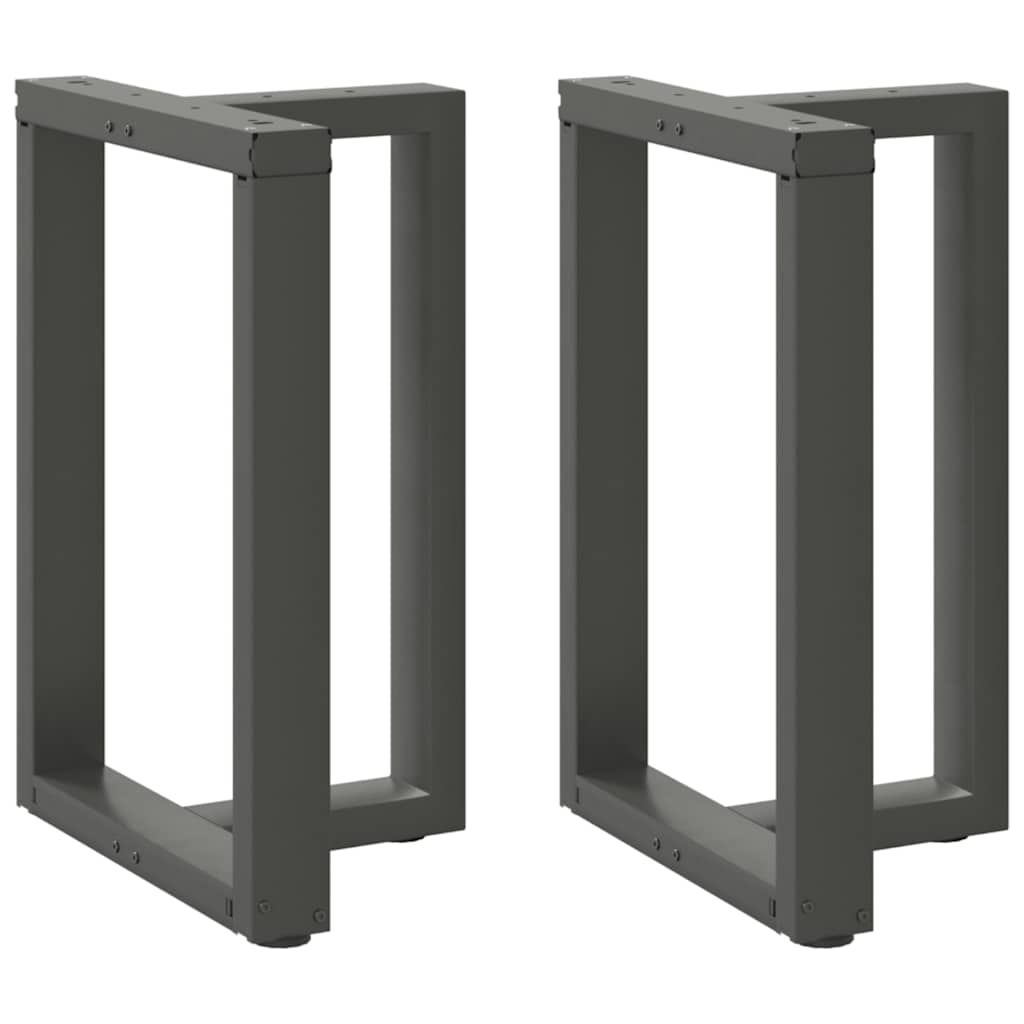 Noge za blagovaonski stol T-oblika 2 kom antracit 60x35x(72-73) cm čelik