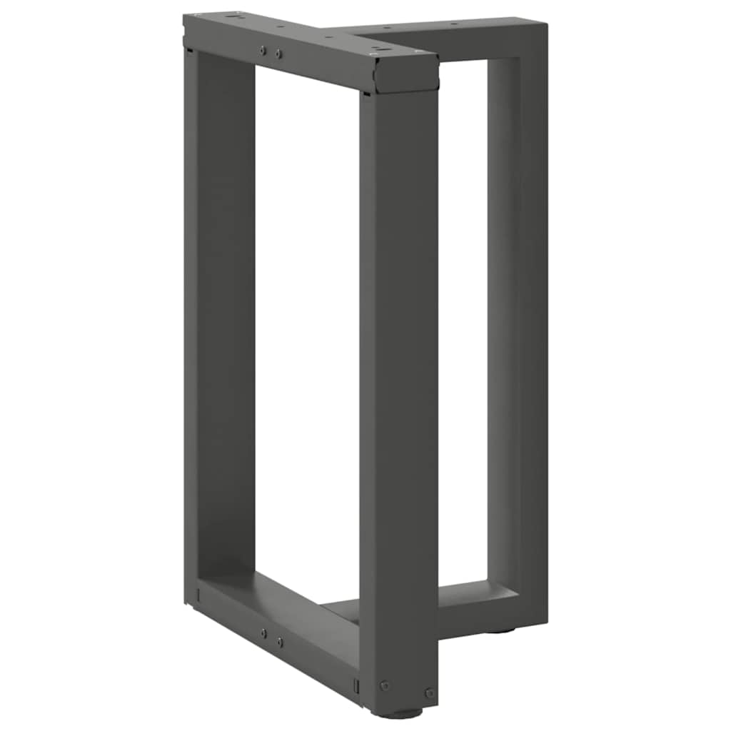 Noge za blagovaonski stol T-oblika 2 kom antracit 60x35x(72-73) cm čelik