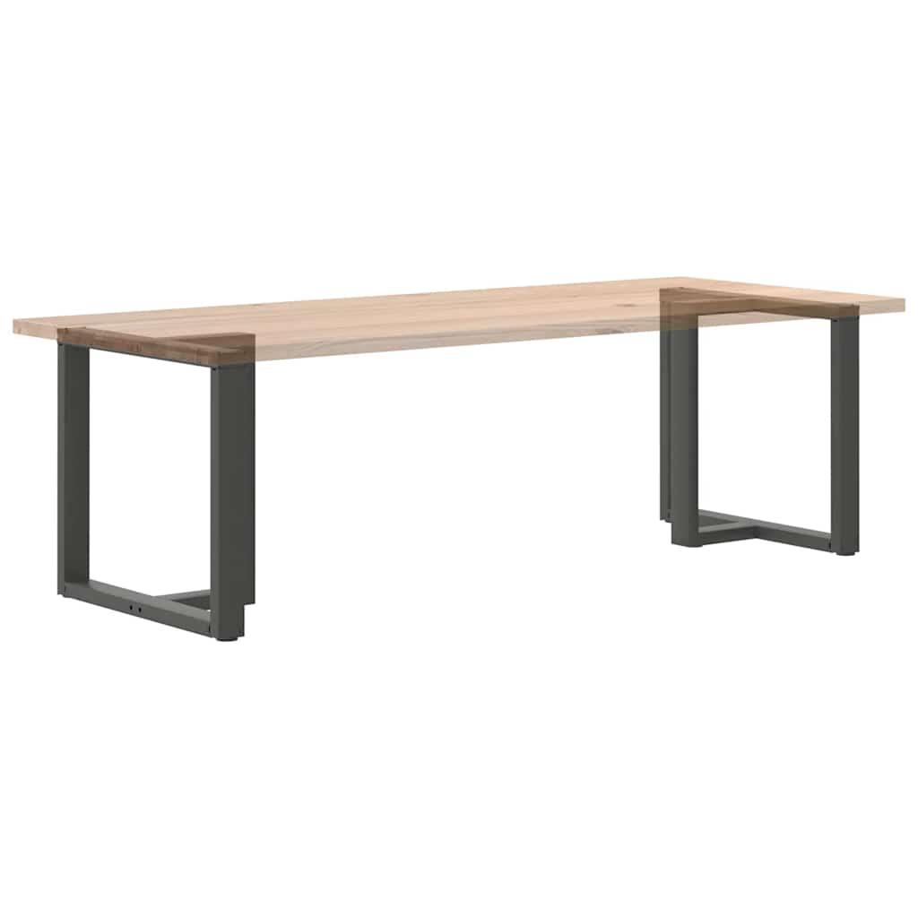 Noge za blagovaonski stol T-oblika 2 kom antracit 70x35x(72-73) cm čelik