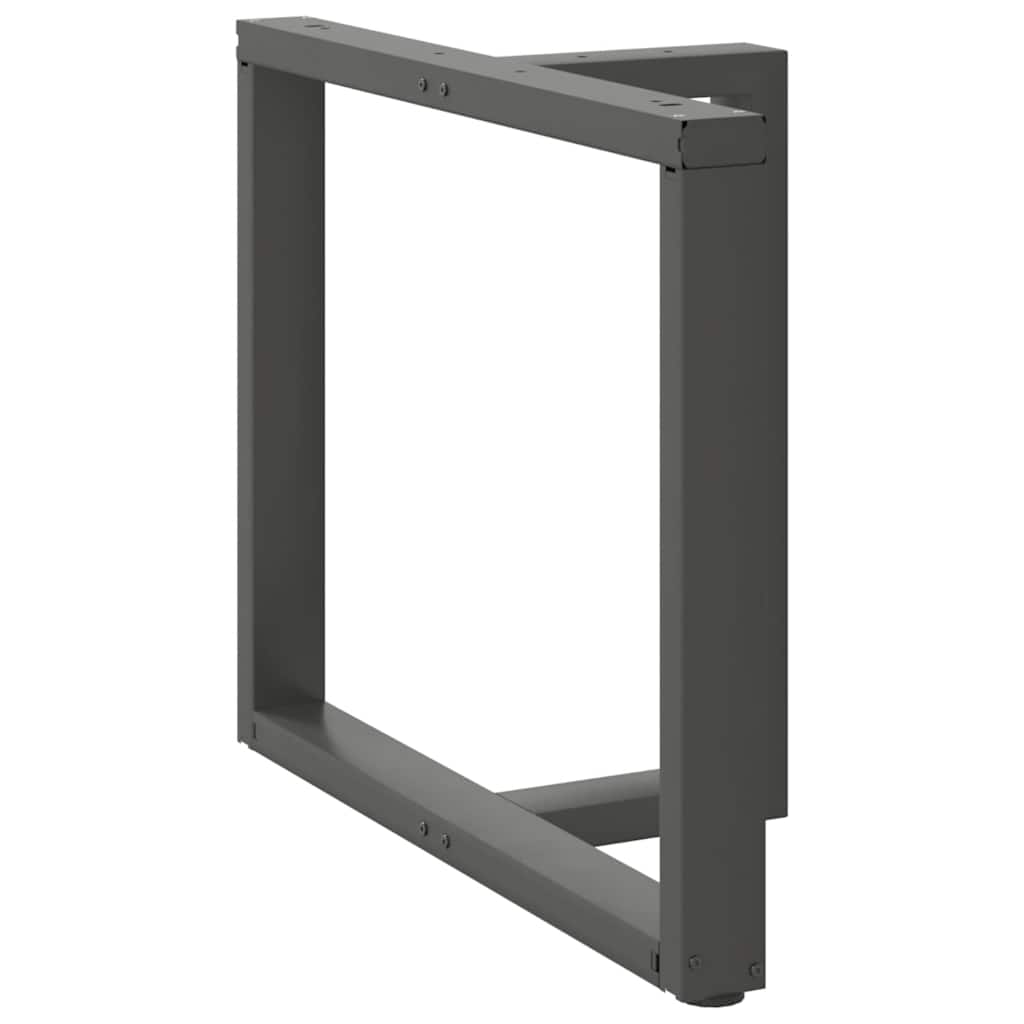 Noge za blagovaonski stol T-oblika 2 kom antracit 90x35x(72-73) cm čelik