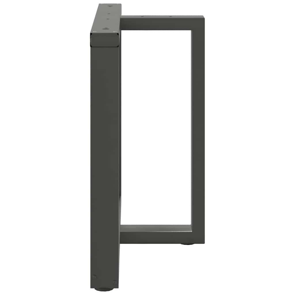 Noge za blagovaonski stol T-oblika 2 kom antracit 100x35x(72-73) cm čelik