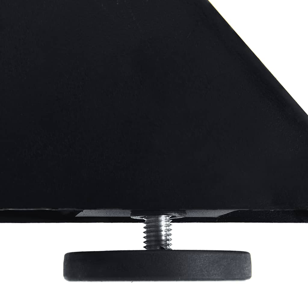 Noge blagovaonskog stola u obliku pauka crne 150x78x(72-73) cm čelik