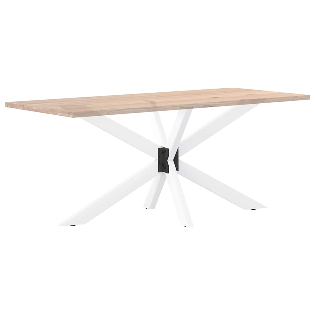 Noge blagovaonskog stola u obliku pauka, bijele, 150x78x(72-73) cm, čelik