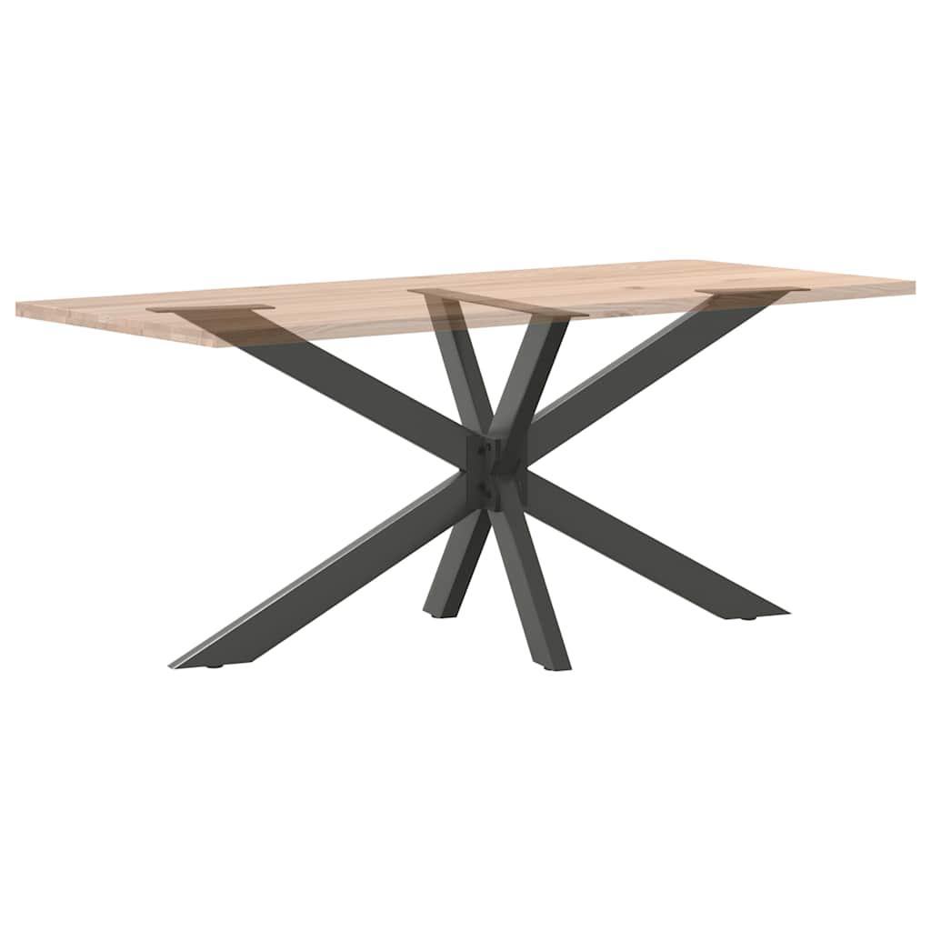 Noge blagovaonskog stola u obliku pauka antracit 150x78x(72-73) cm čelik