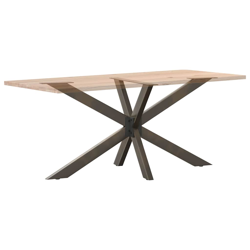 Noge blagovaonskog stola u obliku pauka crne 150x78x(72-73) cm čelik
