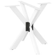 Noge blagovaonskog stola u obliku pauka bijele 85x85x(72-73) cm čelik