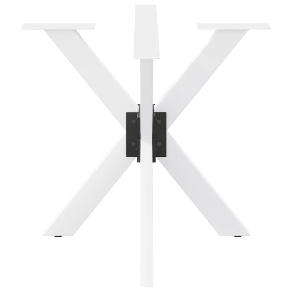 Noge blagovaonskog stola u obliku pauka bijele 85x85x(72-73) cm čelik
