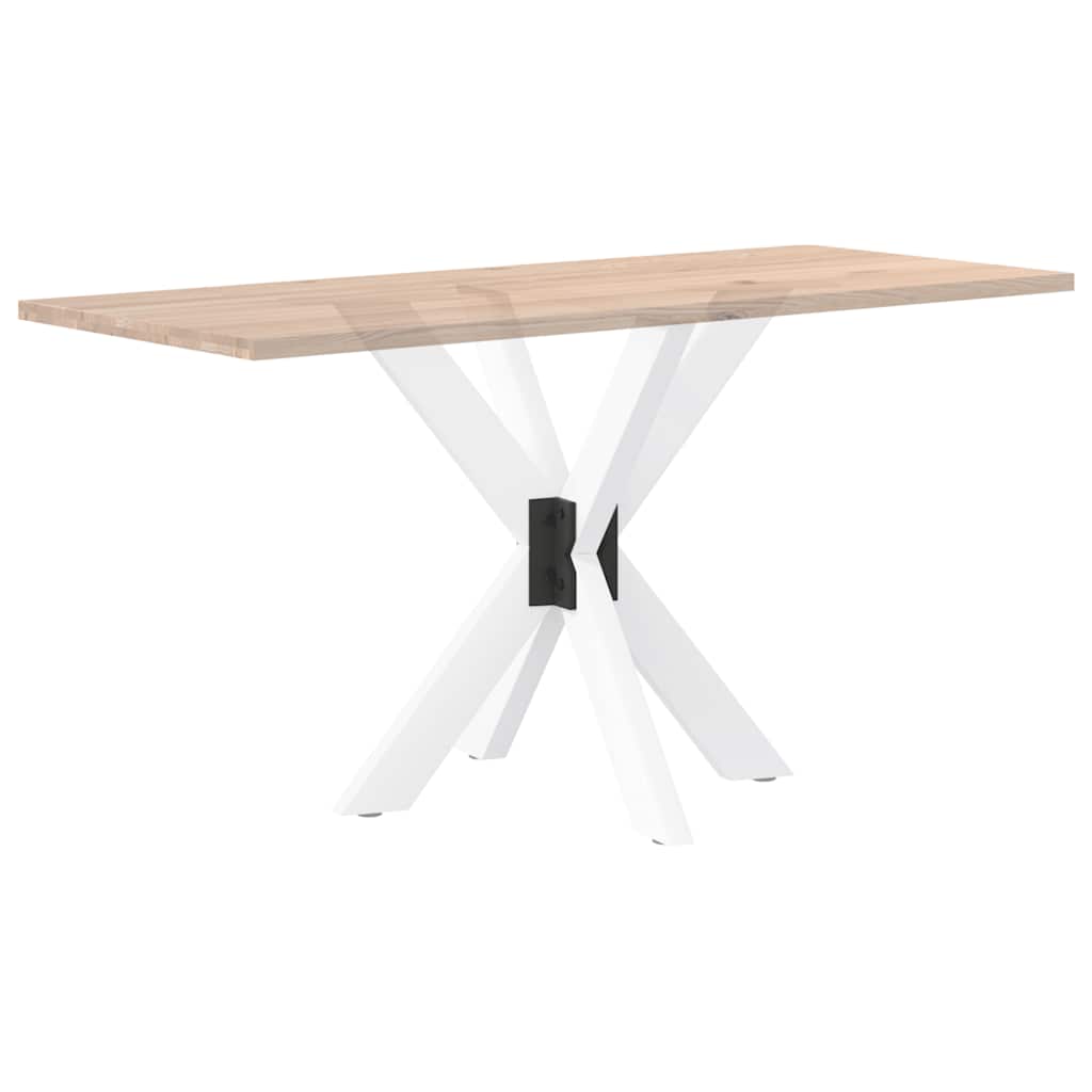 Noge blagovaonskog stola u obliku pauka bijele 85x85x(72-73) cm čelik