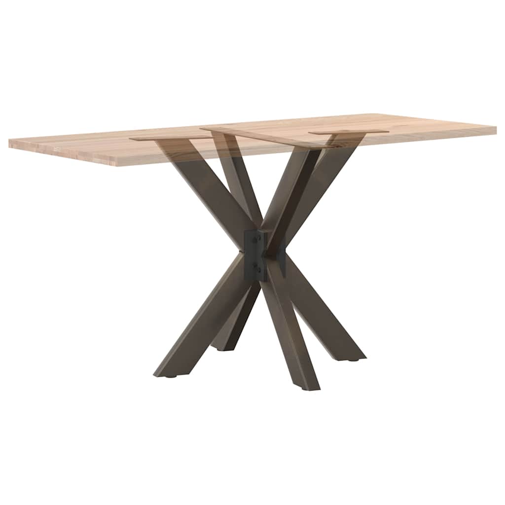 Noge blagovaonskog stola u obliku pauka crne 85x85x(72-73) cm čelik