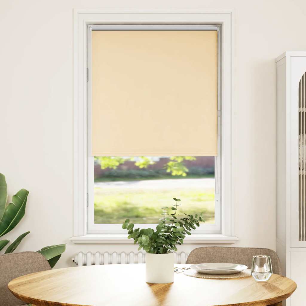 Rolo zavjesa Blackout Bež 70x130 cm Širina tkanine 65,7 cm