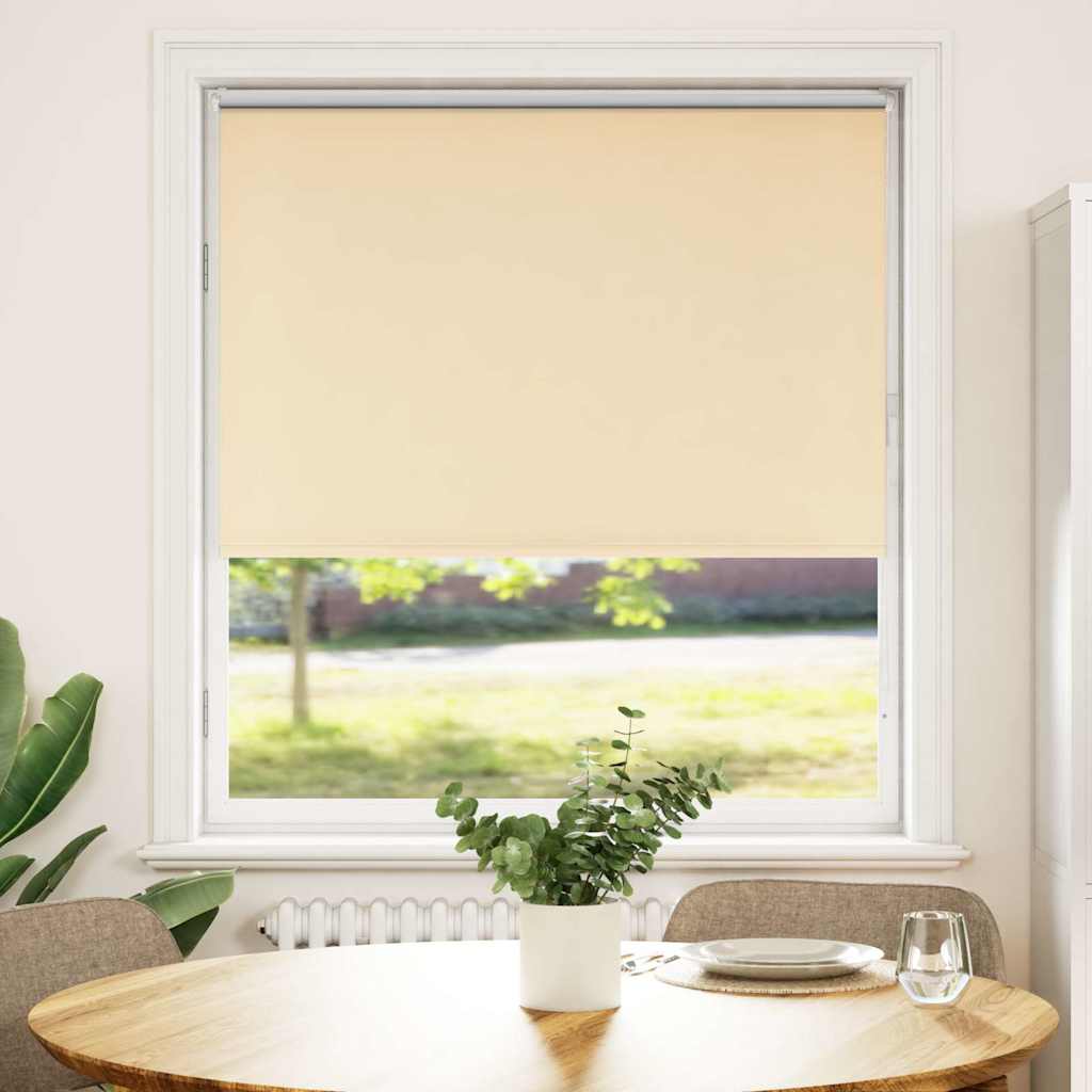 Rolo zavjesa Blackout Bež 100x130 cm Širina tkanine 95,7 cm