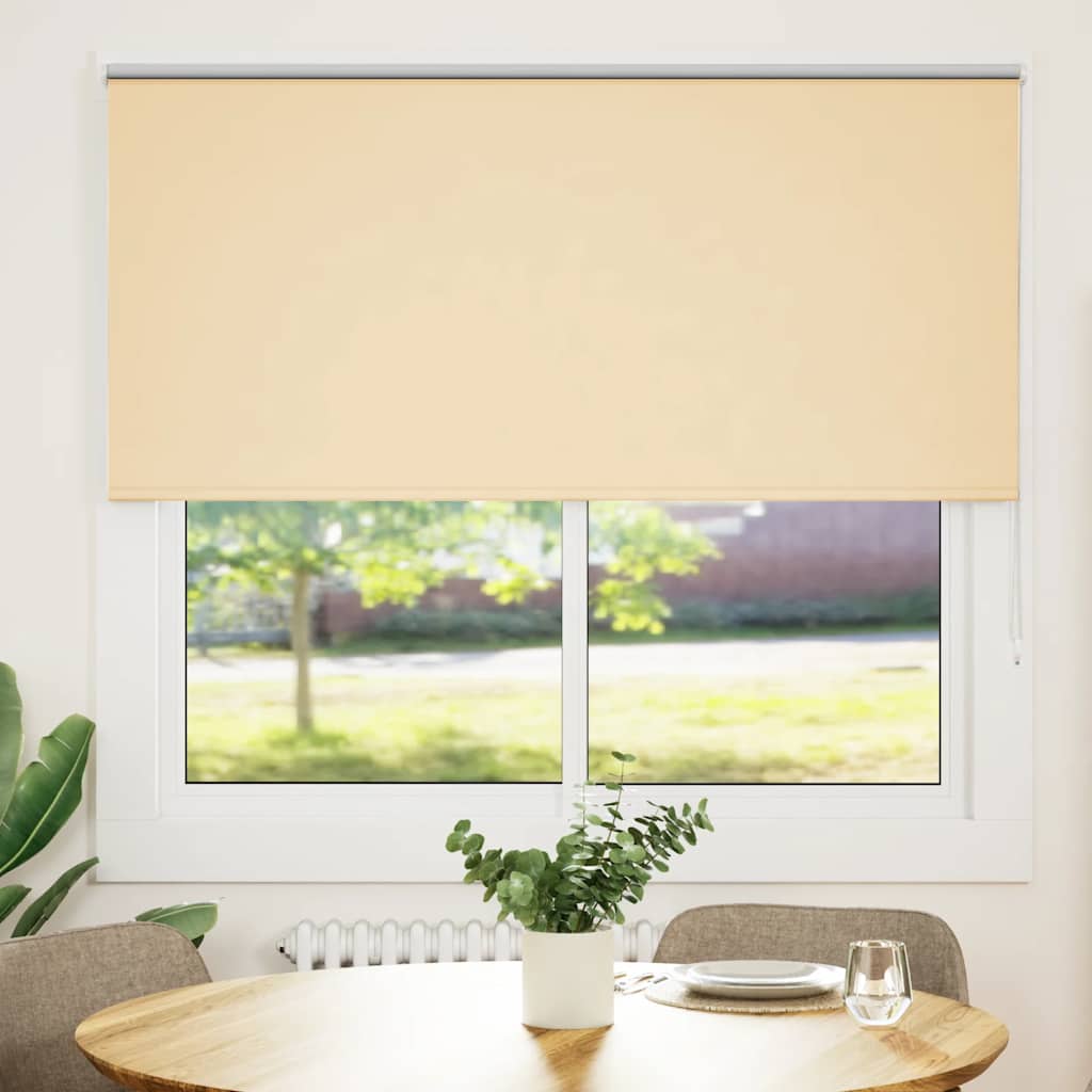 Rolo zavjesa Blackout Bež 165x130 cm Širina tkanine 161,6 cm