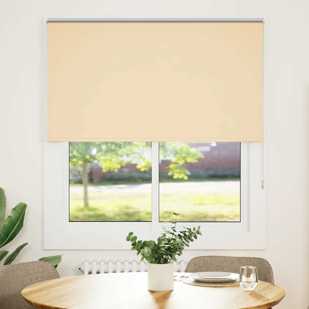Rolo zavjesa Blackout Bež 130x175 cm Širina tkanine 126,6 cm
