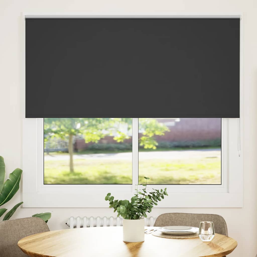 Rolo zavjesa Blackout Black 165x130 cm Širina tkanine 161,6 cm