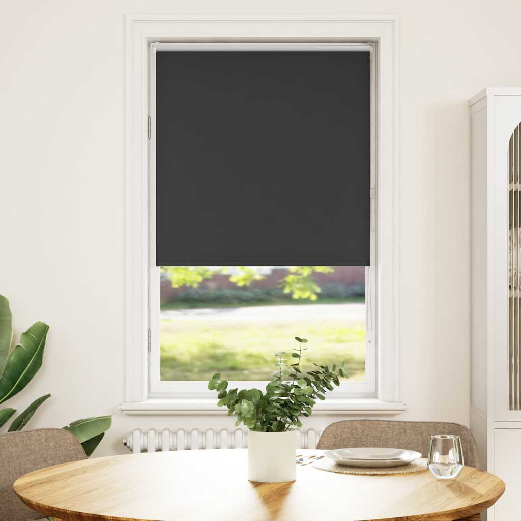 Rolo zavjesa Blackout Black 85x150 cm Širina tkanine 80,7 cm