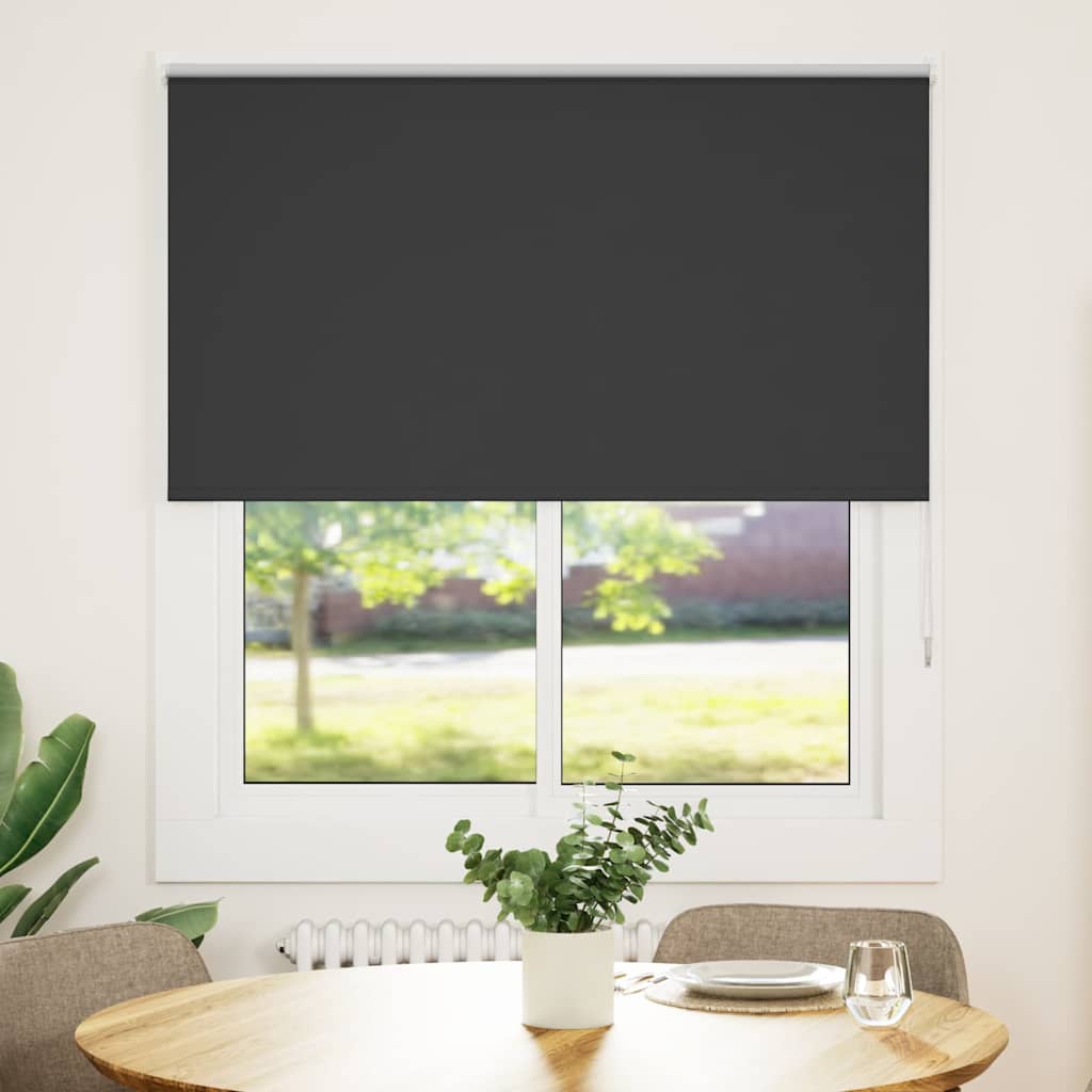 Rolo zavjesa Blackout Black 135x150 cm Širina tkanine 131,6 cm