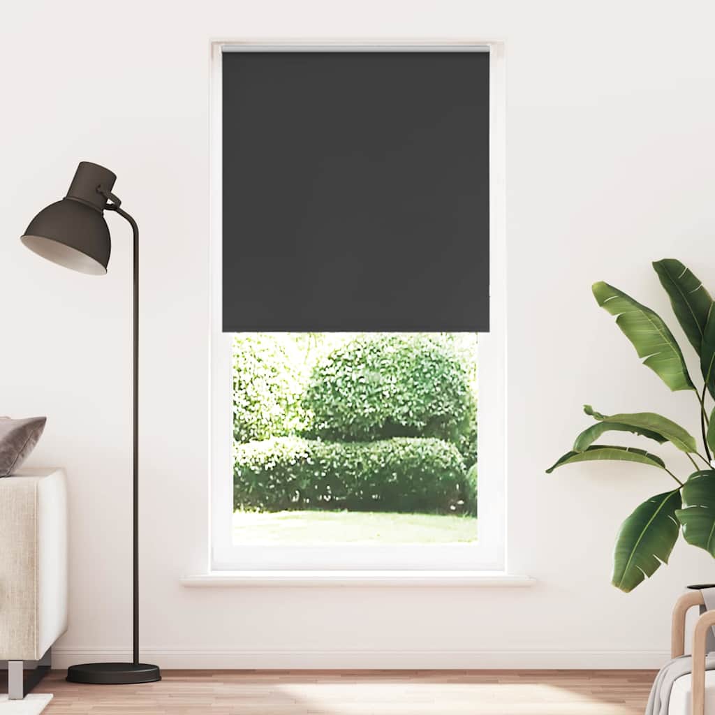 Rolo zavjesa Blackout Black 90x210 cm Širina tkanine 85,7 cm
