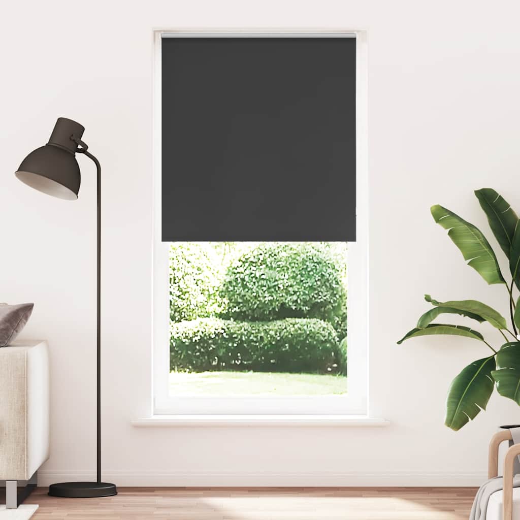 Rolo zavjesa Blackout Black 105x210 cm Širina tkanine 100,7 cm