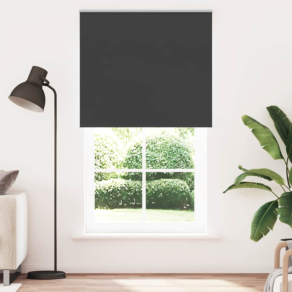 Rolo zavjesa Blackout Black 120x210 cm Širina tkanine 116,6 cm