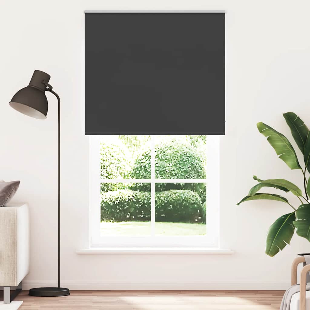 Rolo zavjesa Blackout Black 125x230 cm Širina tkanine 121,6 cm
