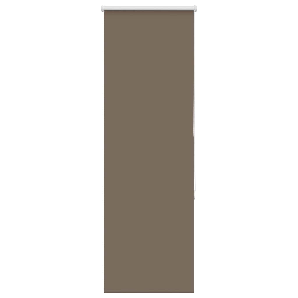 Rolo zavjesa za zamračivanje boje kave 40x130 cm Širina tkanine 35,7 cm Poliester