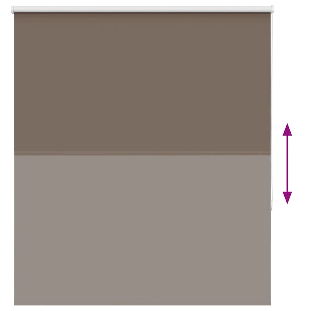 Rolo zavjesa Blackout Coffee 120x130 cm Širina tkanine 116,6 cm