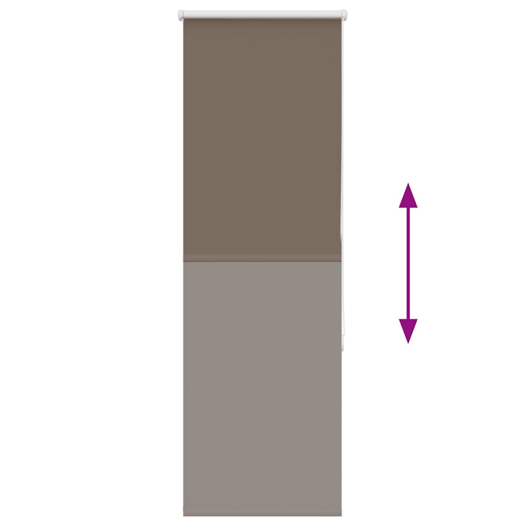 Rolo zavjesa Blackout Coffee 40x150 cm Širina tkanine 35,7 cm