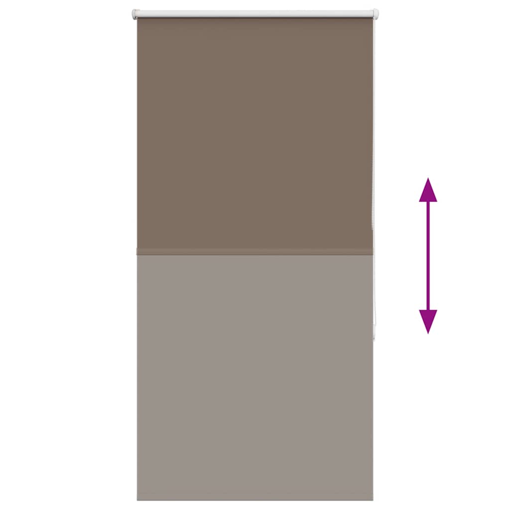 Rolo zavjesa Blackout Coffee 65x150 cm Širina tkanine 60,7 cm