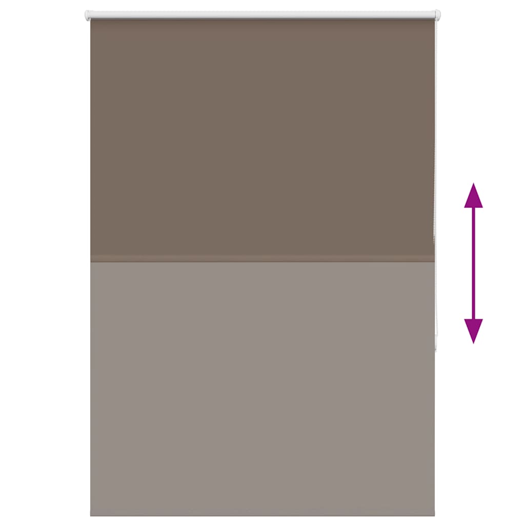 Rolo zavjesa Blackout Coffee 100x150 cm Širina tkanine 95,7 cm