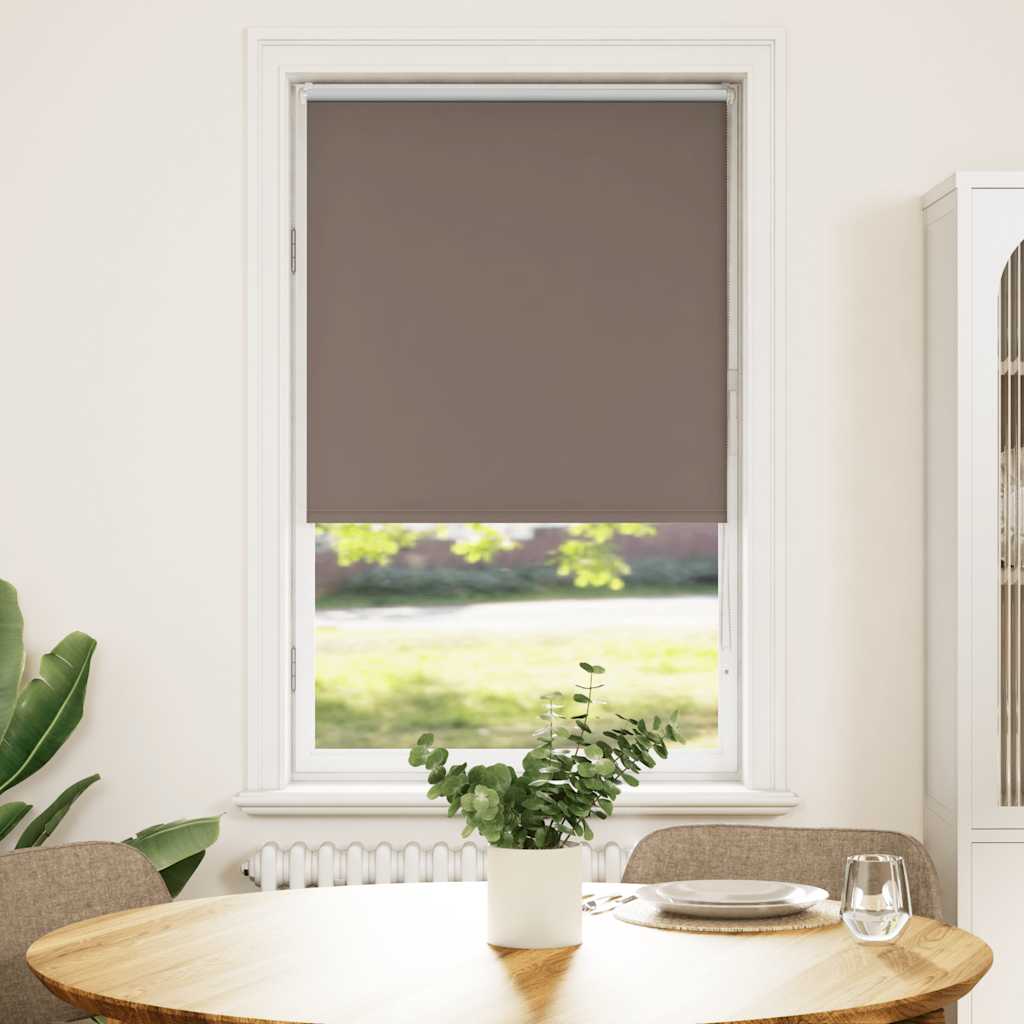 Rolo zavjesa za zamračivanje boje kave 70x175 cm Širina tkanine 65,7 cm Poliester