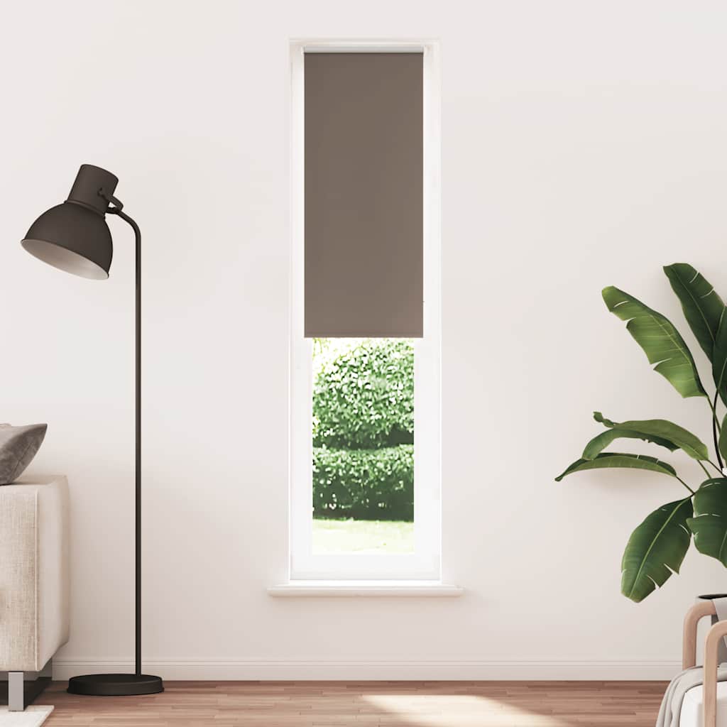 Rolo zavjesa za zamračivanje boje kave 50x210 cm Širina tkanine 45,7 cm Poliester