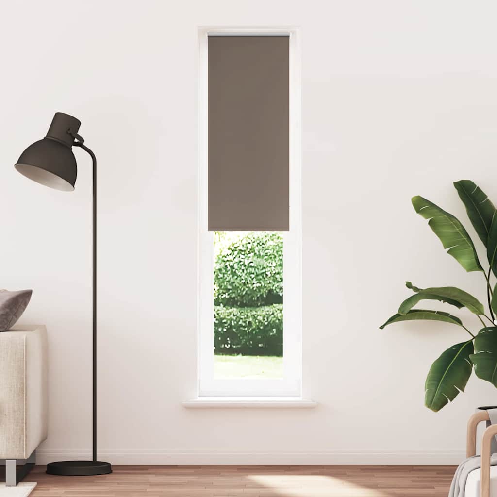 Rolo zavjesa za zamračivanje boje kave 55x210 cm Širina tkanine 50,7 cm Poliester