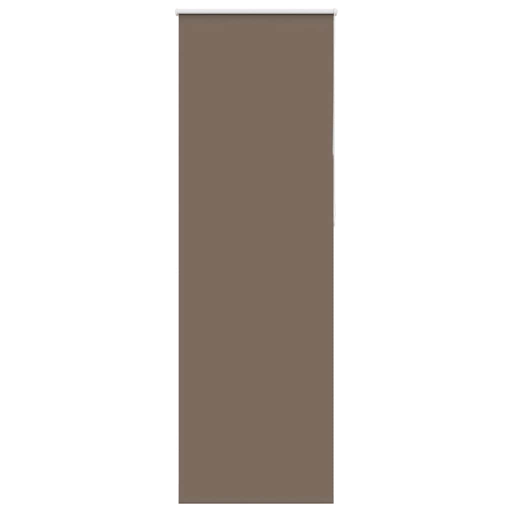 Rolo zavjesa za zamračivanje boje kave 65x210 cm Širina tkanine 60,7 cm Poliester