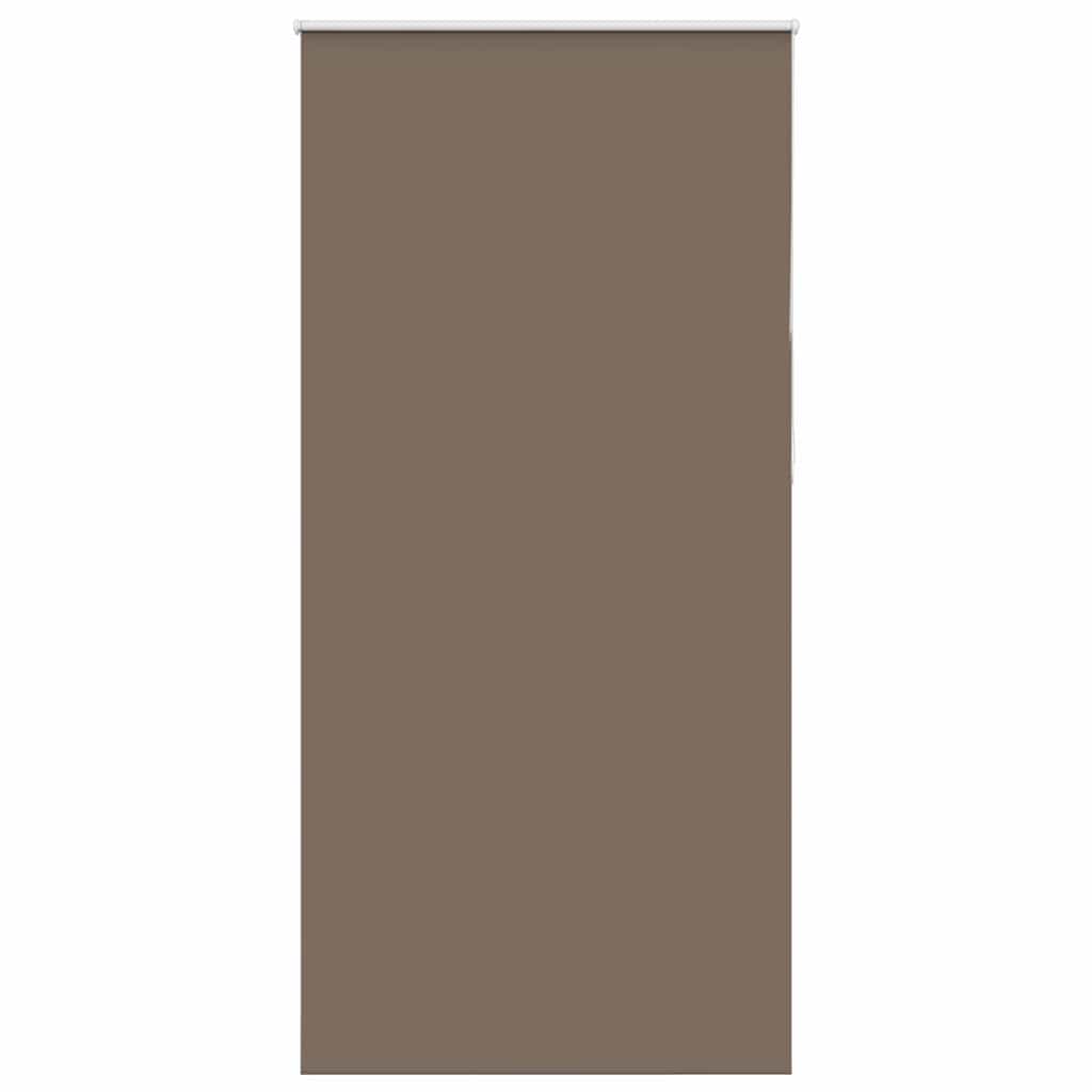 Rolo zavjesa za zamračivanje boje kave 95x210 cm Širina tkanine 90,7 cm Poliester
