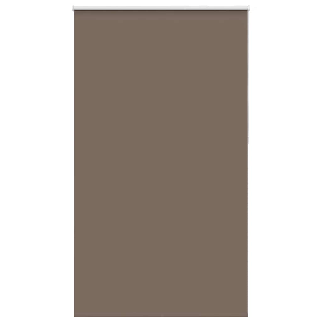 Rolo zavjesa za zamračivanje boje kave 125x210 cm Širina tkanine 121,6 cm Poliester
