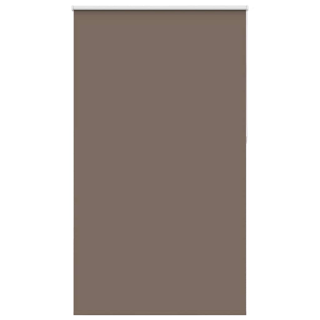 Rolo zavjesa za zamračivanje boje kave 130x210 cm Širina tkanine 126,6 cm Poliester