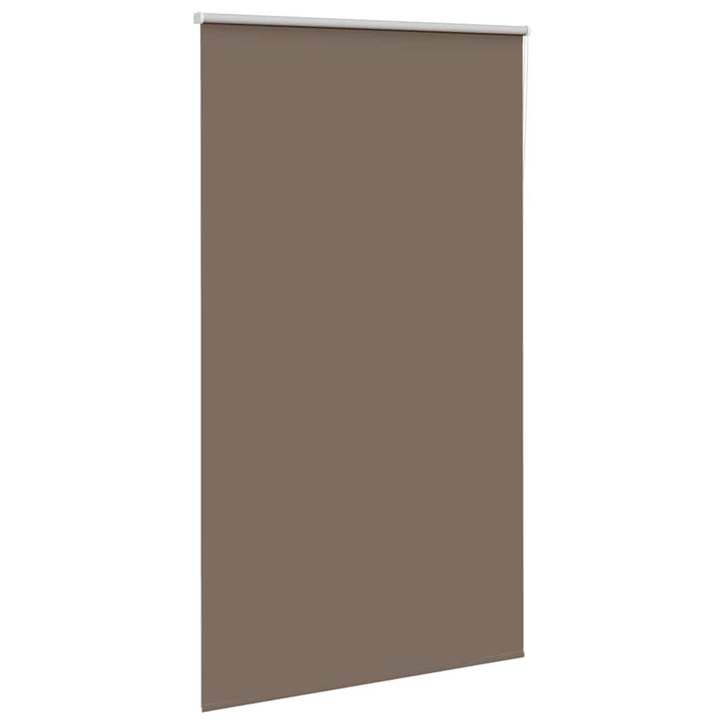 Rolo zavjesa za zamračivanje boje kave 140x210 cm Širina tkanine 136,6 cm Poliester