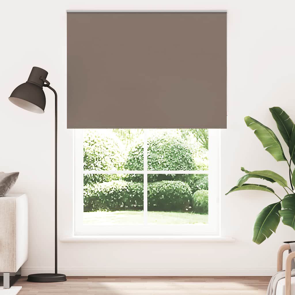 Rolo zavjesa za zamračivanje boje kave 160x210 cm Širina tkanine 156,6 cm Poliester