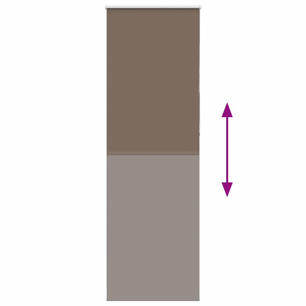Rolo zavjesa Blackout Coffee 80x230 cm Širina tkanine 75,7 cm