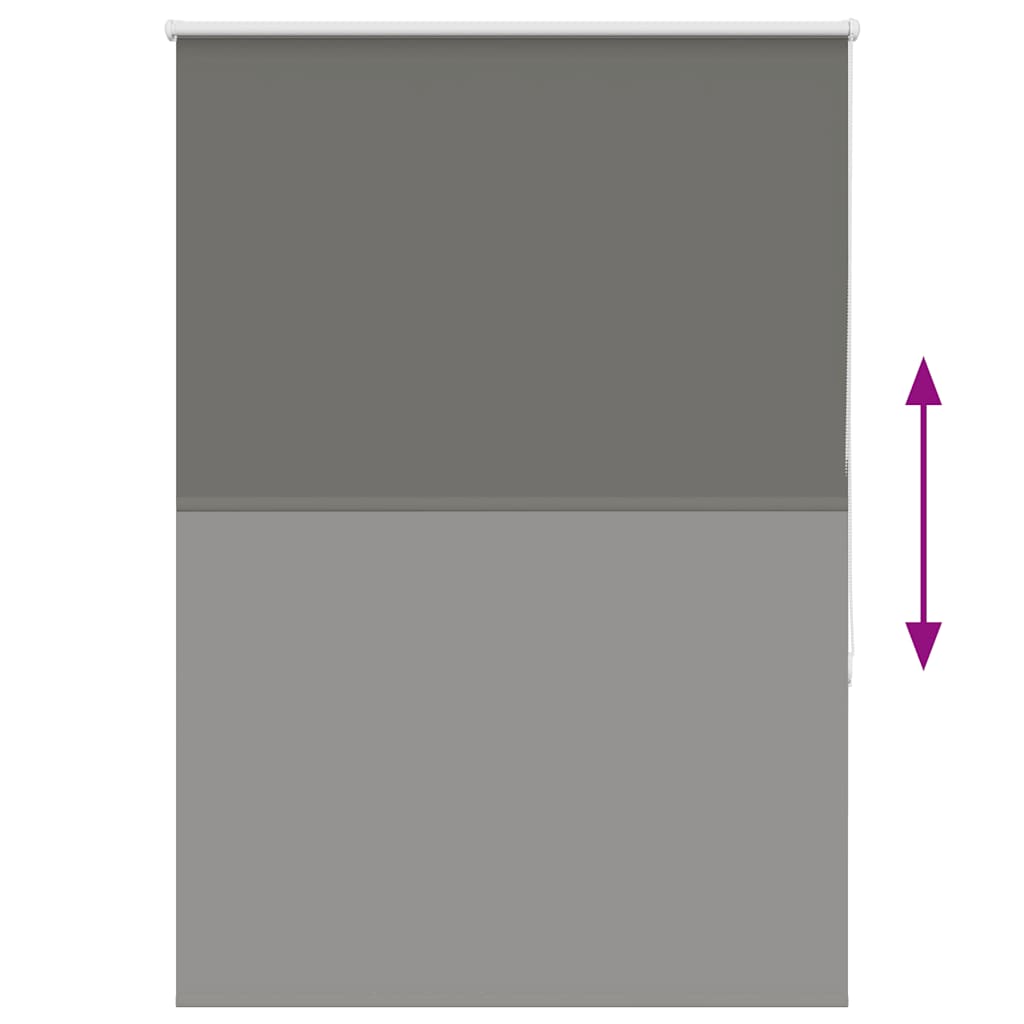 Rolo zavjesa Blackout siva 90x130 cm Širina tkanine 85,7 cm