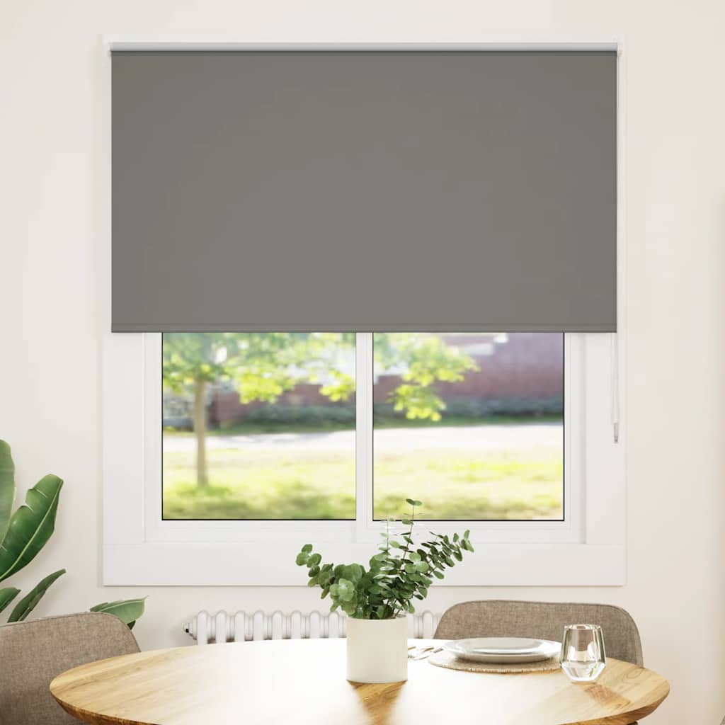 Rolo zavjesa Blackout siva 120x130 cm Širina tkanine 116,6 cm