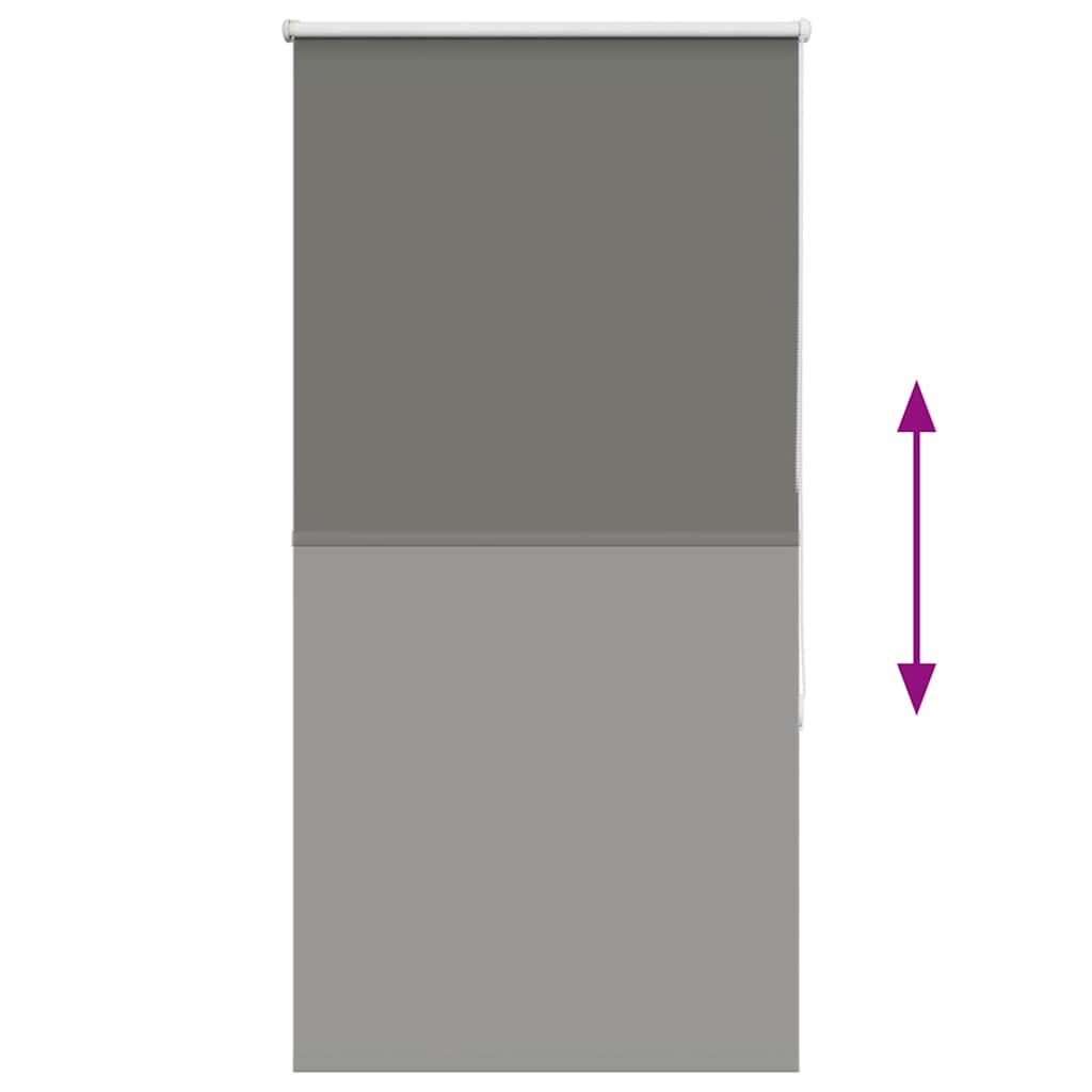 Rolo zavjesa Blackout siva 80x150 cm Širina tkanine 75,7 cm