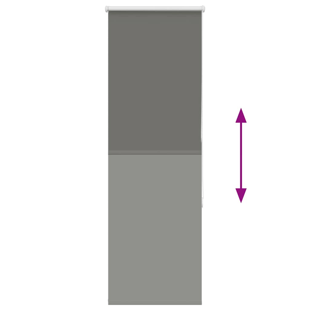 Rolo zavjesa Blackout siva 45x175 cm Širina tkanine 40,7 cm